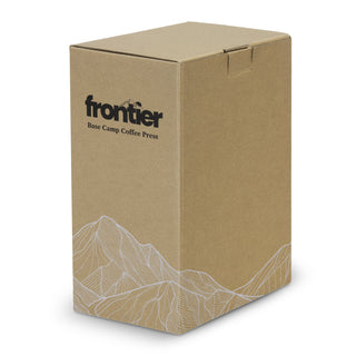 Frontier Base Camp Coffee Press (Black) — Gift Box