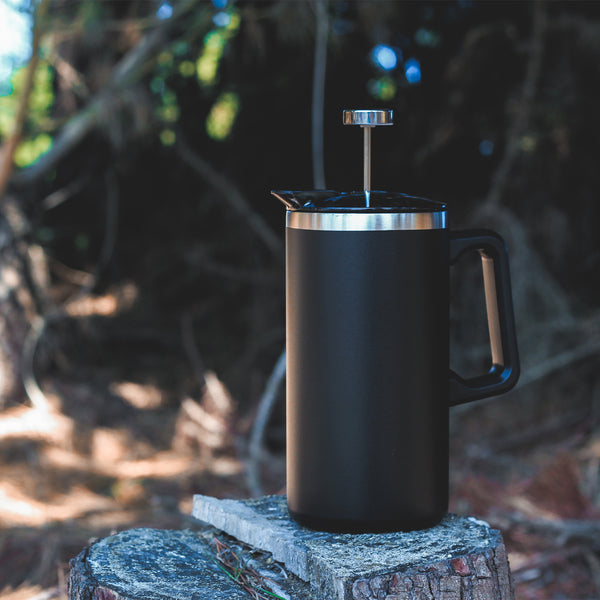 Frontier Base Camp Coffee Press (Black)