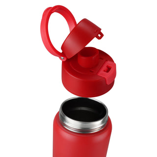Cascade Vacuum Bottle (White) — Cap Lid