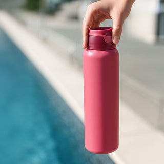 Cascade Vacuum Bottle (Yellow) — Feature