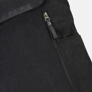 ARCHER Copenhagen Canvas Backpack (Charcoal) — Zip