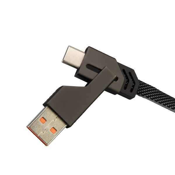 INGENIO Quantum Universal Charging and Data Cable (Metallic Titanium)