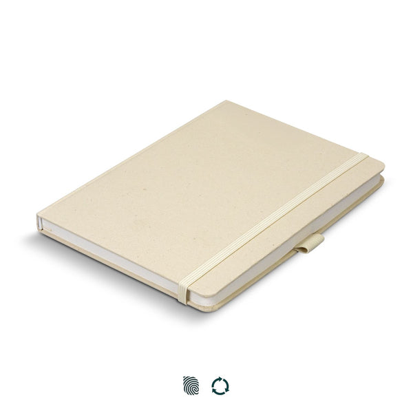 Recto Recycled Paper Hard Cover Notebook (Natural)