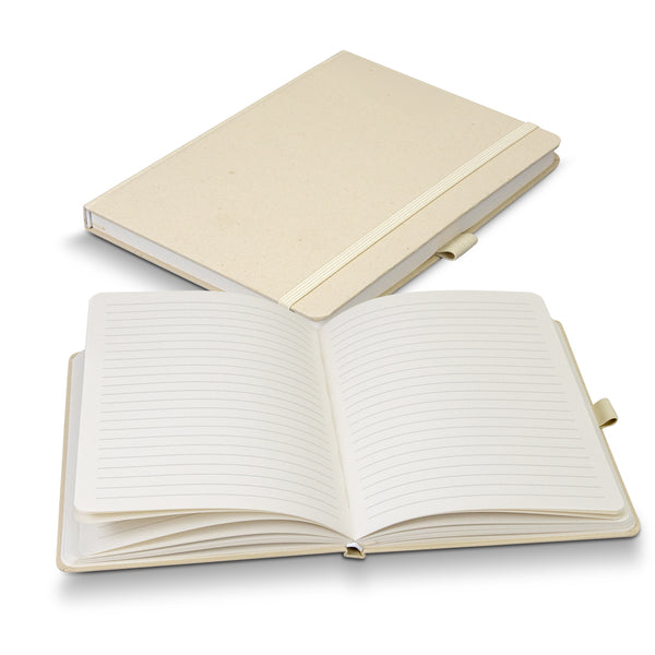Recto Recycled Paper Hard Cover Notebook (Natural)