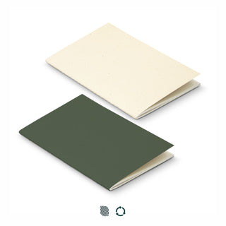 Recto Recycled Paper Soft Cover Notebook (Olive) — Impact Aware