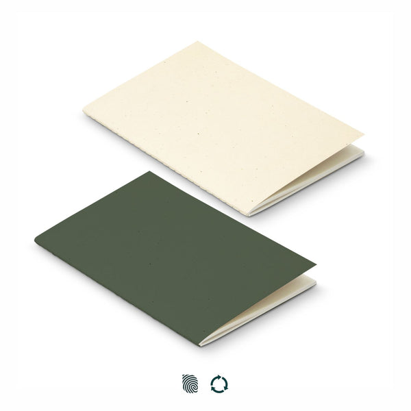 Recto Recycled Paper Soft Cover Notebook (Olive)
