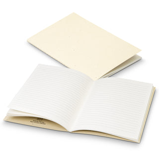 Recto Recycled Paper Soft Cover Notebook (Olive) — Detail