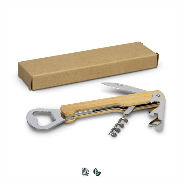 Grain Wooden Wine Waiters Knife (Natural)