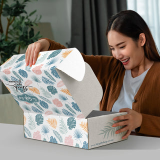Vault Die Cut Box with Locking Lid - 502x295x150mm (Natural/Natural) — Feature