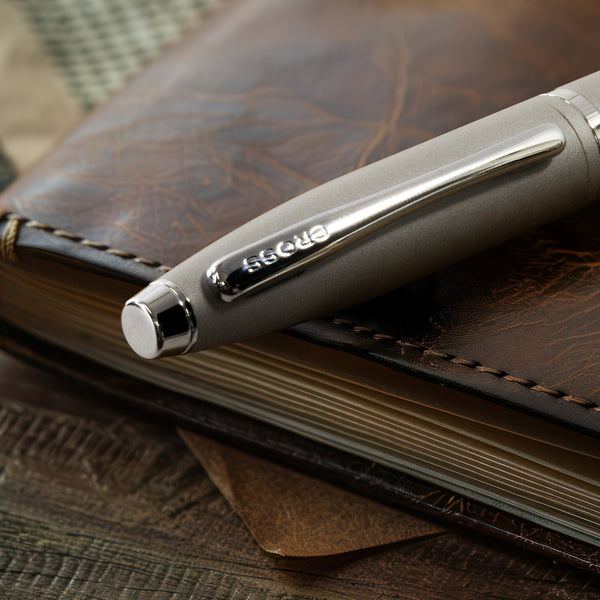 Cross Calais Ballpoint Pen (Satin Chrome)