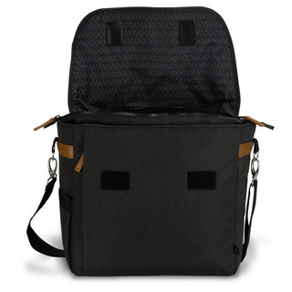 ARCHER Galileo Messenger Bag (Charcoal) — Inside