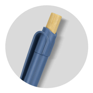 Shore Recycled Plastic Pen (Navy) — Detail