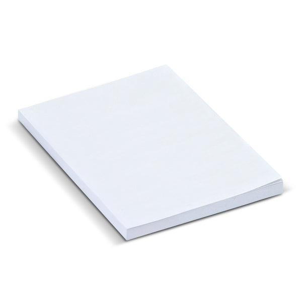 Press Recycled Sticky Pad 100 x 75mm - 50 Sheets (White)