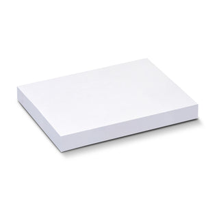 Mark Sticky Pad 100 x 75mm - 100 Sheets (White) — Unbranded