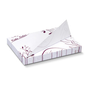Mark Sticky Pad 100 x 75mm - 100 Sheets (White) — Detail