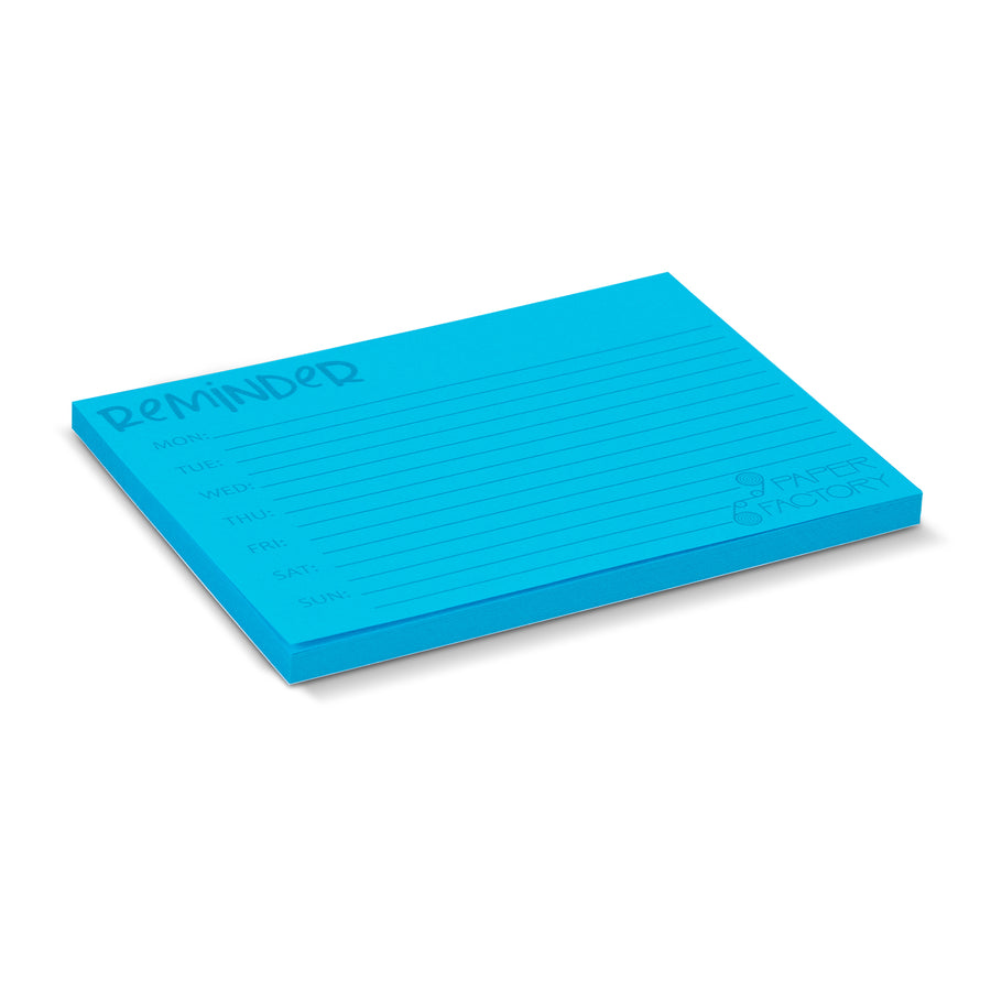 Spectrum Coloured Sticky Pad 100 x 75mm - 50 Sheets (Lime Green)