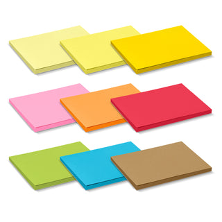 Spectrum Coloured Sticky Pad 100 x 75mm - 50 Sheets (Brilliant Pink) — Colours