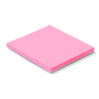 Spectrum Coloured Sticky Pad 70 x 75mm - 50 Sheets (Red) — Unbranded