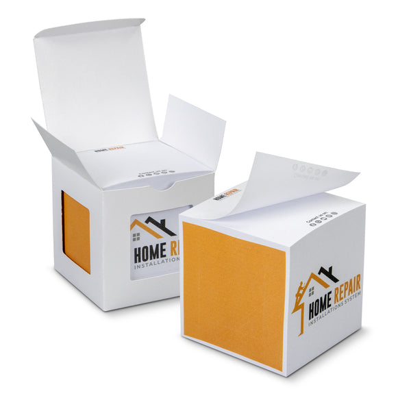Block Sticky Cube 70 x 70mm - 670 Sheets (White)