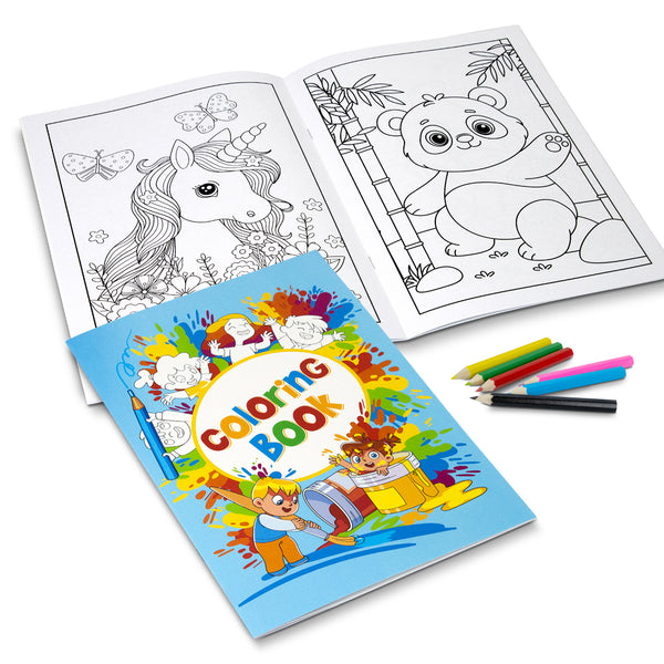 Canvas Custom Cover Colouring Book - A4 (White)