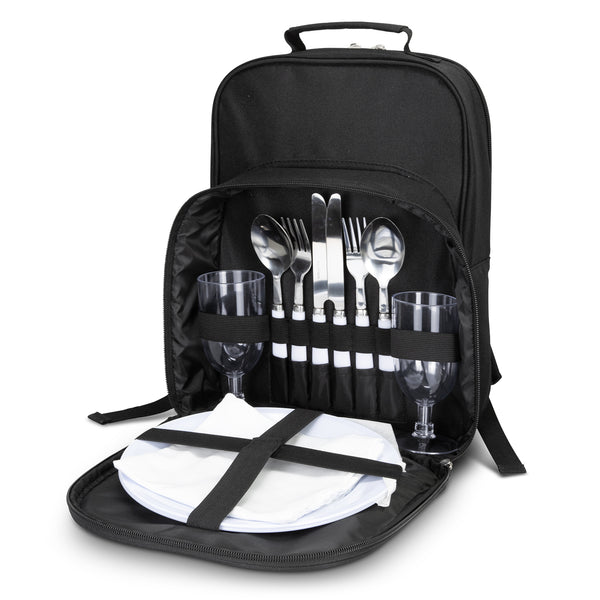 Summit Picnic Backpack (Black)
