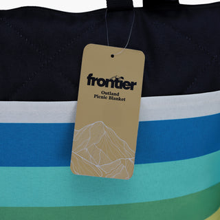 Frontier Outland Picnic Blanket (Multicolour) — Hangtag