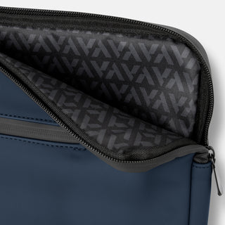 ARCHER Soft-Touch Laptop Sleeve (Navy) — Lining