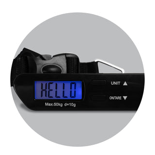 Journey Luggage Scale (Black) — Detail