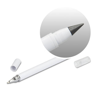 Vector Dual-Tip Pen (White) — Tip