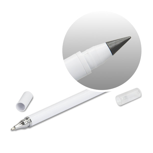 Vector Dual-Tip Pen (White)