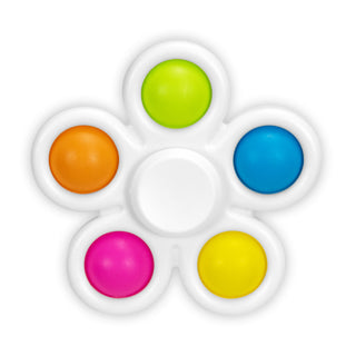 Pop Fidget Spinner (White) — Front