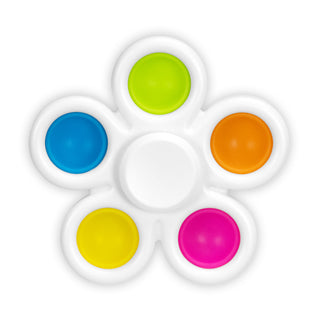 Pop Fidget Spinner (White) — Back