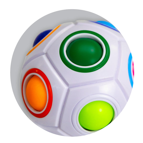 Vector Fidget Puzzle Ball (White)