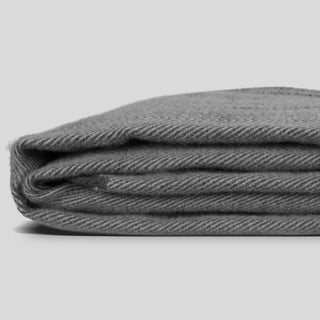 Keepsake Throw Blanket (Grey) — Folded