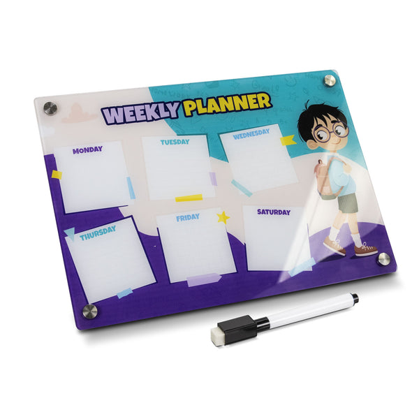Chronicle Magnetic Fridge Planner (Clear)