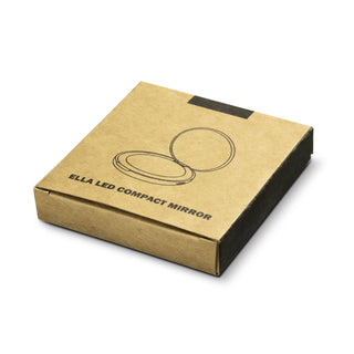 Glow LED Compact Mirror (Black) — Gift Box