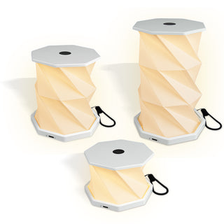 Beacon Foldable Lantern (White) — Light