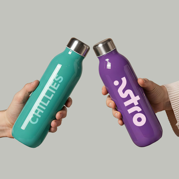 Camaro Vacuum Bottle (Light Grey)
