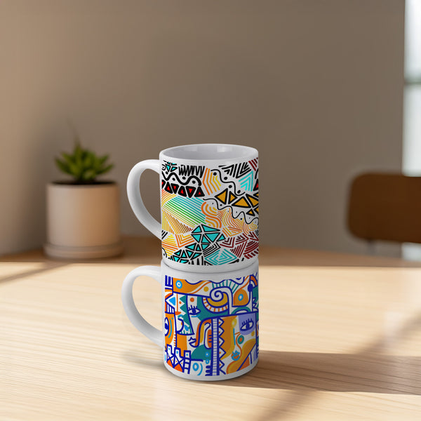 Hearth Stackable Coffee Mug (White)