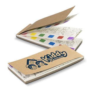 Palette Watercolour Bookmark Pad (Natural) — Branded