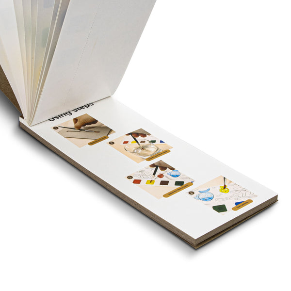 Palette Watercolour Bookmark Pad (Natural)