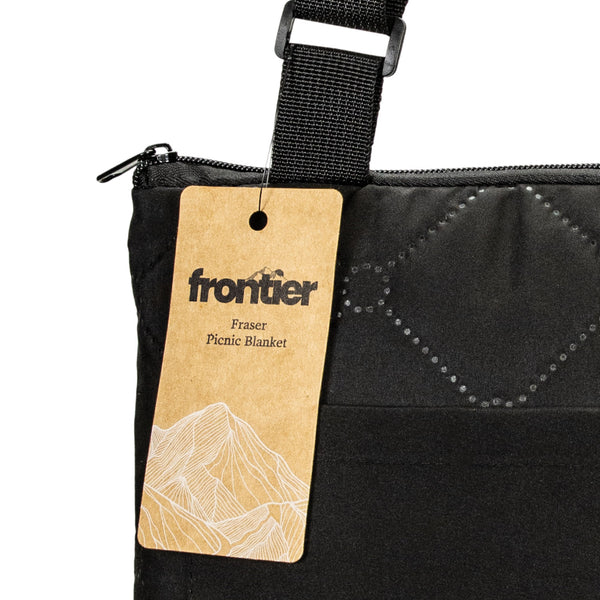Frontier Fraser Picnic Blanket (Black)