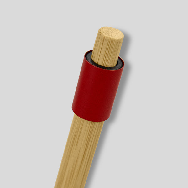 Flux Bamboo Spinner Pen (Natural/White)