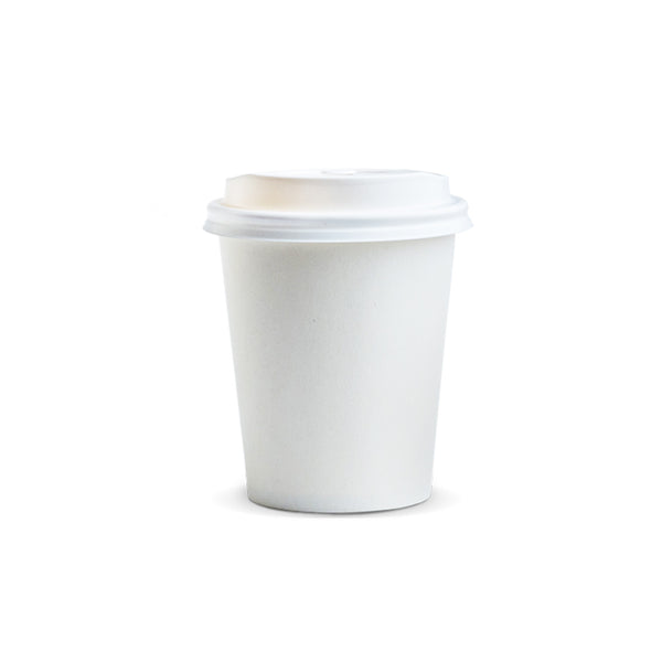 Brew Paper Coffee Cup - 230ml (White)