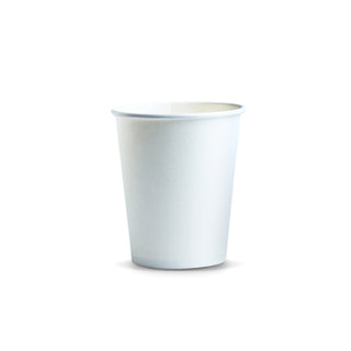 Brew Paper Coffee Cup - 230ml (White) — Cup