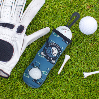 Fairway Golf Ball Holder (White) — Feature