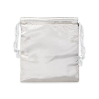 Silk Satin Gift Bag - Small (White)