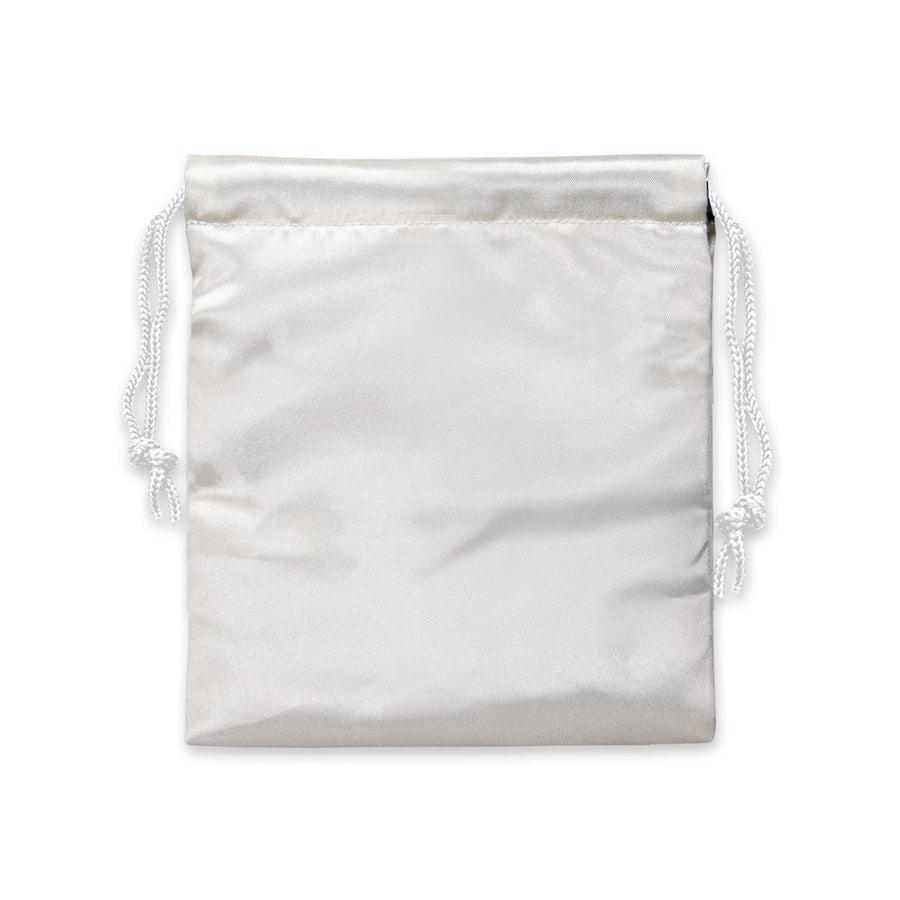 Silk Satin Gift Bag - Small (White)