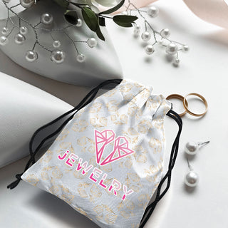 Silk Satin Gift Bag - Small (White) — Feature
