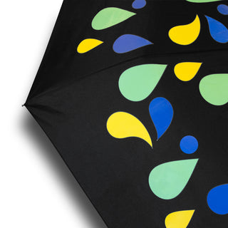 Prism Colour Changing Compact Umbrella (Black) — Detail
